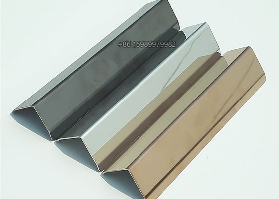 Pelindung Sudut Stainless Steel 25mm, Trim Dinding Stainless Steel ODM