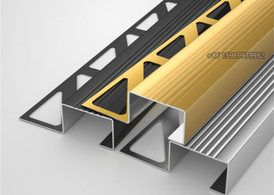 Stainless Steel Stair Nosing OEM Tersedia Multifungsi 0.6mm